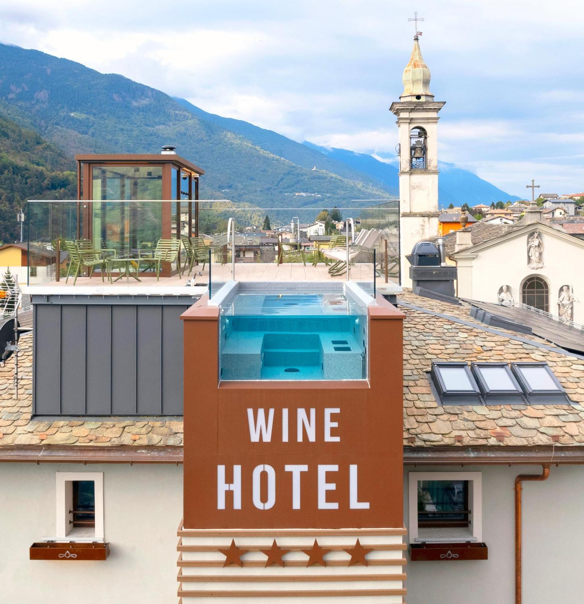 Wine Hotel San Carlo - Relais & Spa - Boutique Hotel Chiuro Esterno foto