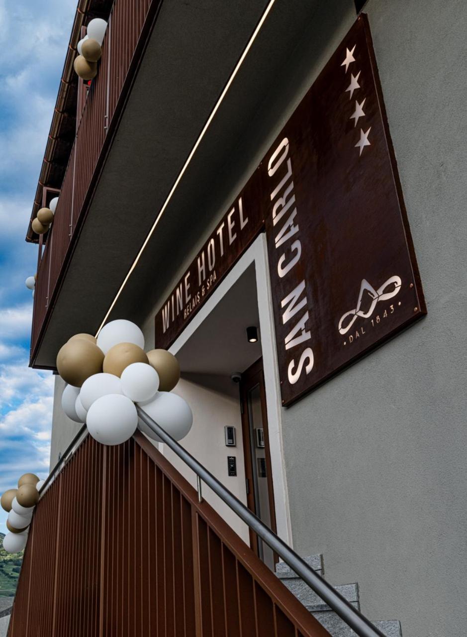 Wine Hotel San Carlo - Relais & Spa - Boutique Hotel Chiuro Esterno foto
