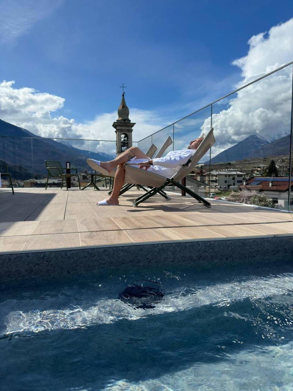 Wine Hotel San Carlo - Relais & Spa - Boutique Hotel Chiuro Esterno foto